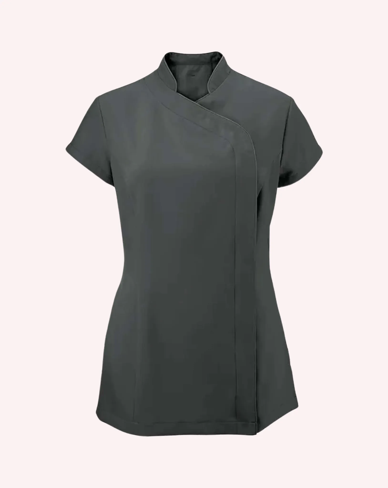 Event Mandarin Collar Asymmetric Tunic