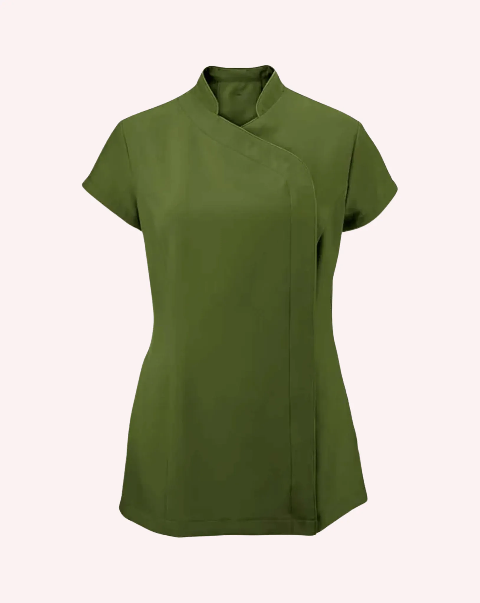 Event Mandarin Collar Asymmetric Tunic