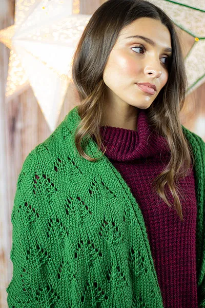 Evergreen Shawl Kit (Universal Yarn)