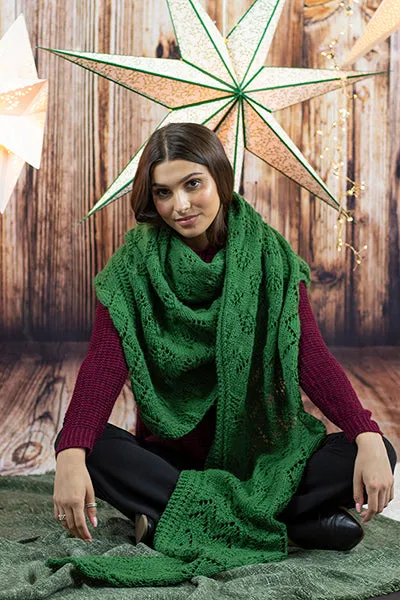 Evergreen Shawl Kit (Universal Yarn)