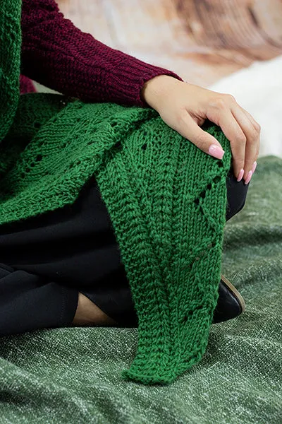 Evergreen Shawl Kit (Universal Yarn)