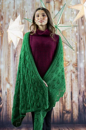 Evergreen Shawl Kit (Universal Yarn)