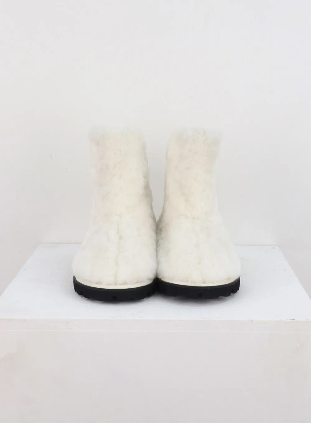 Faux Fur Plush Ankle Boots CN310