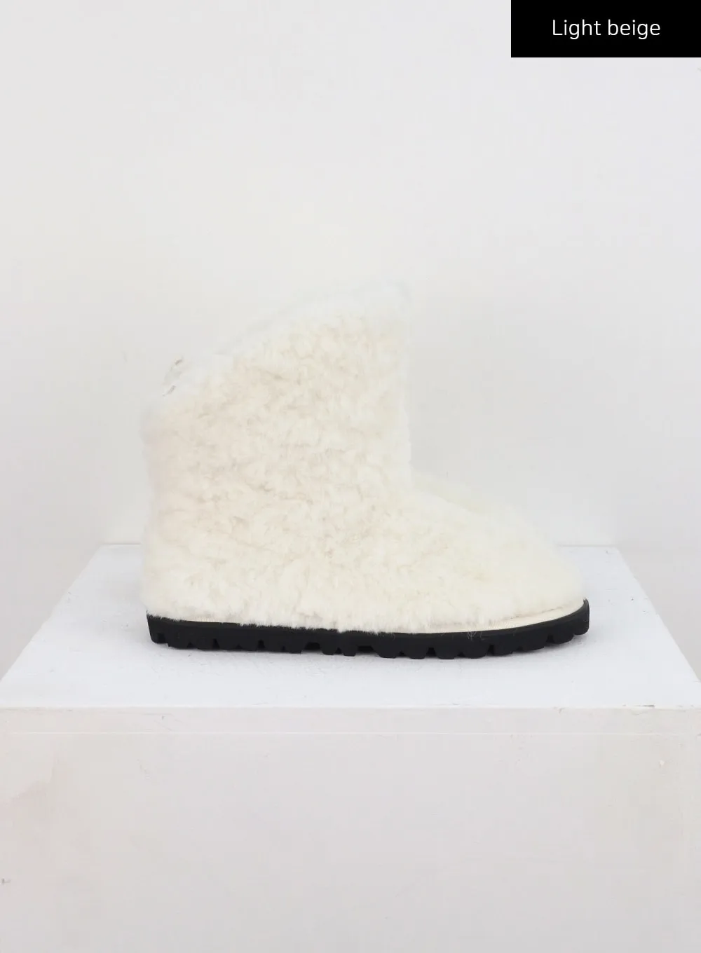 Faux Fur Plush Ankle Boots CN310