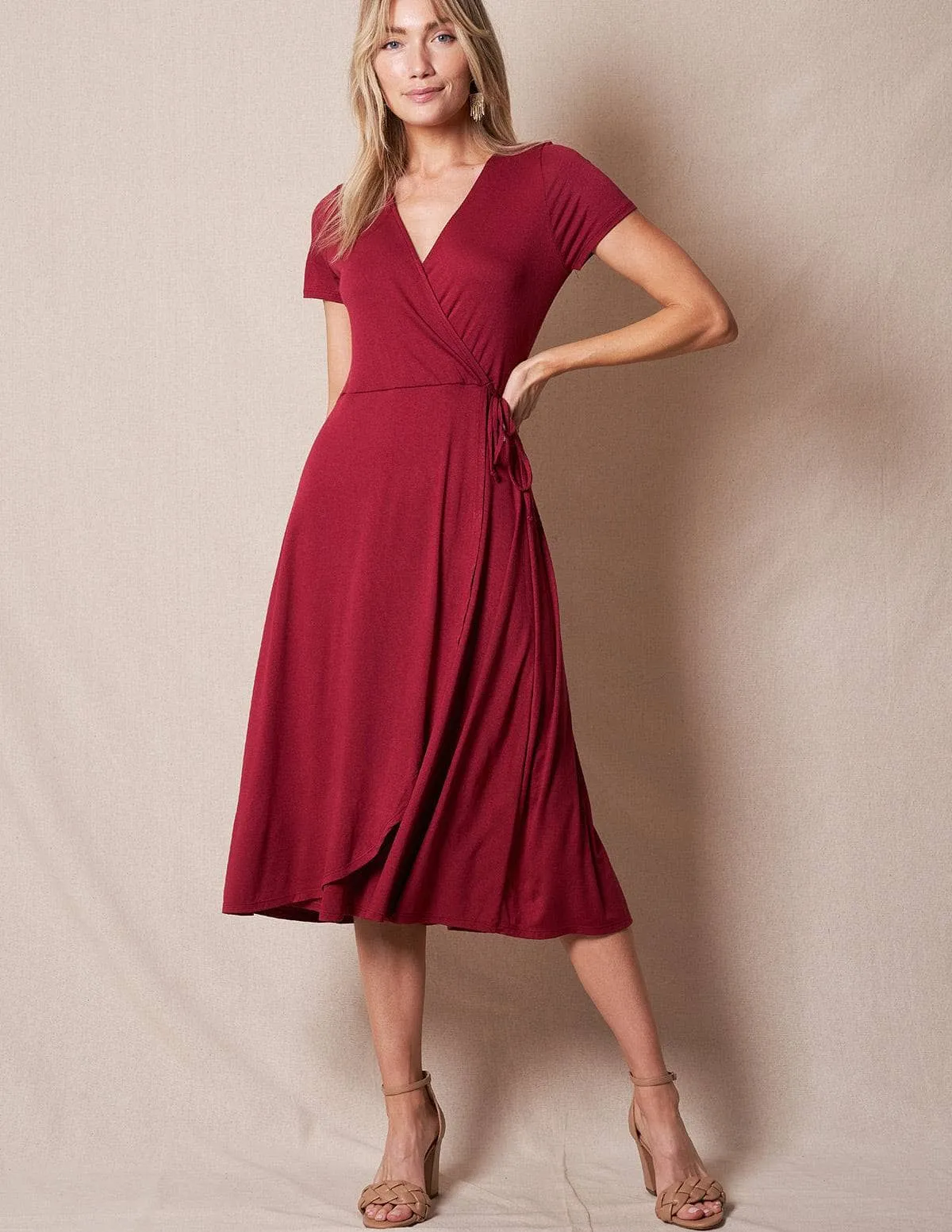 Faux Wrap Dress - Small and Medium Only