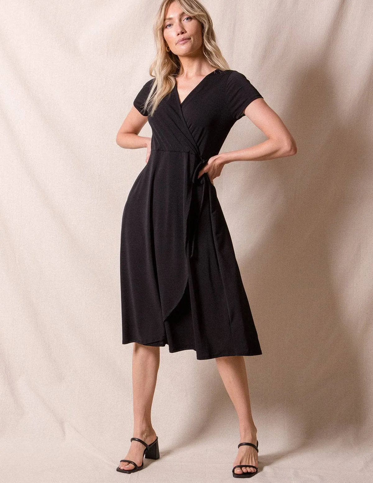 Faux Wrap Dress - Small and Medium Only