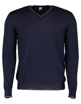 Fine Guage V-Neck Sweater