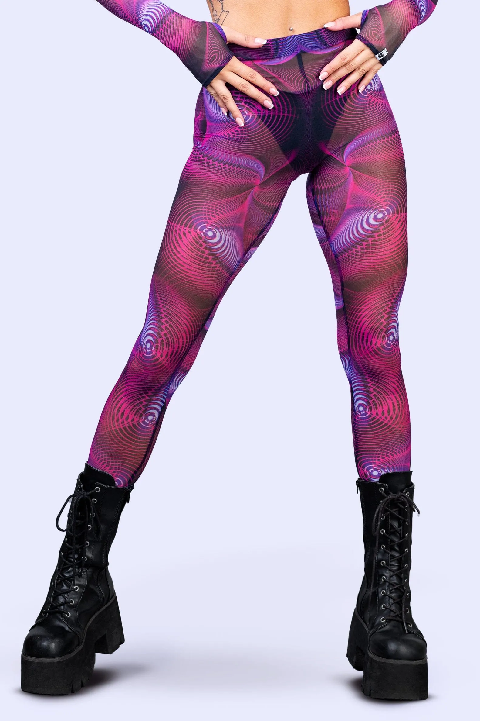 Fluctuation Mesh Leggings