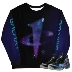 Foamposite One Galaxy "One Cent" Sweater