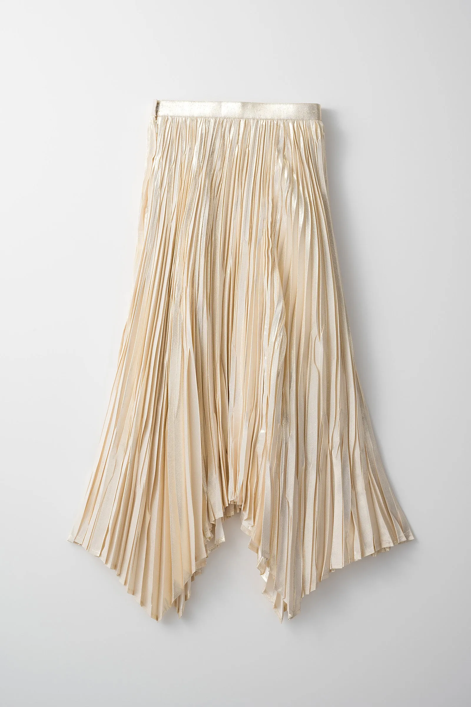 Frost pleated skirt (Gold)