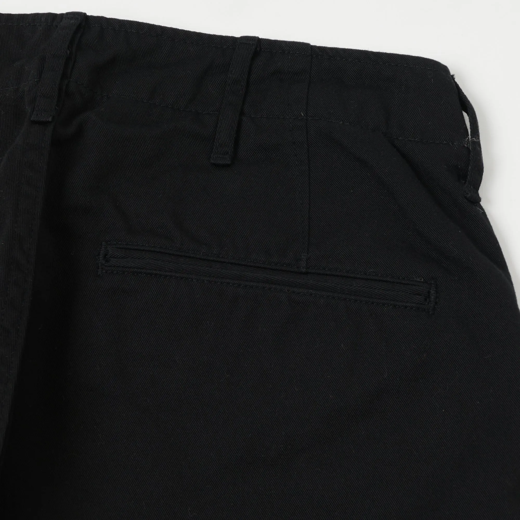 Full Count 1125 Chino Short - Black