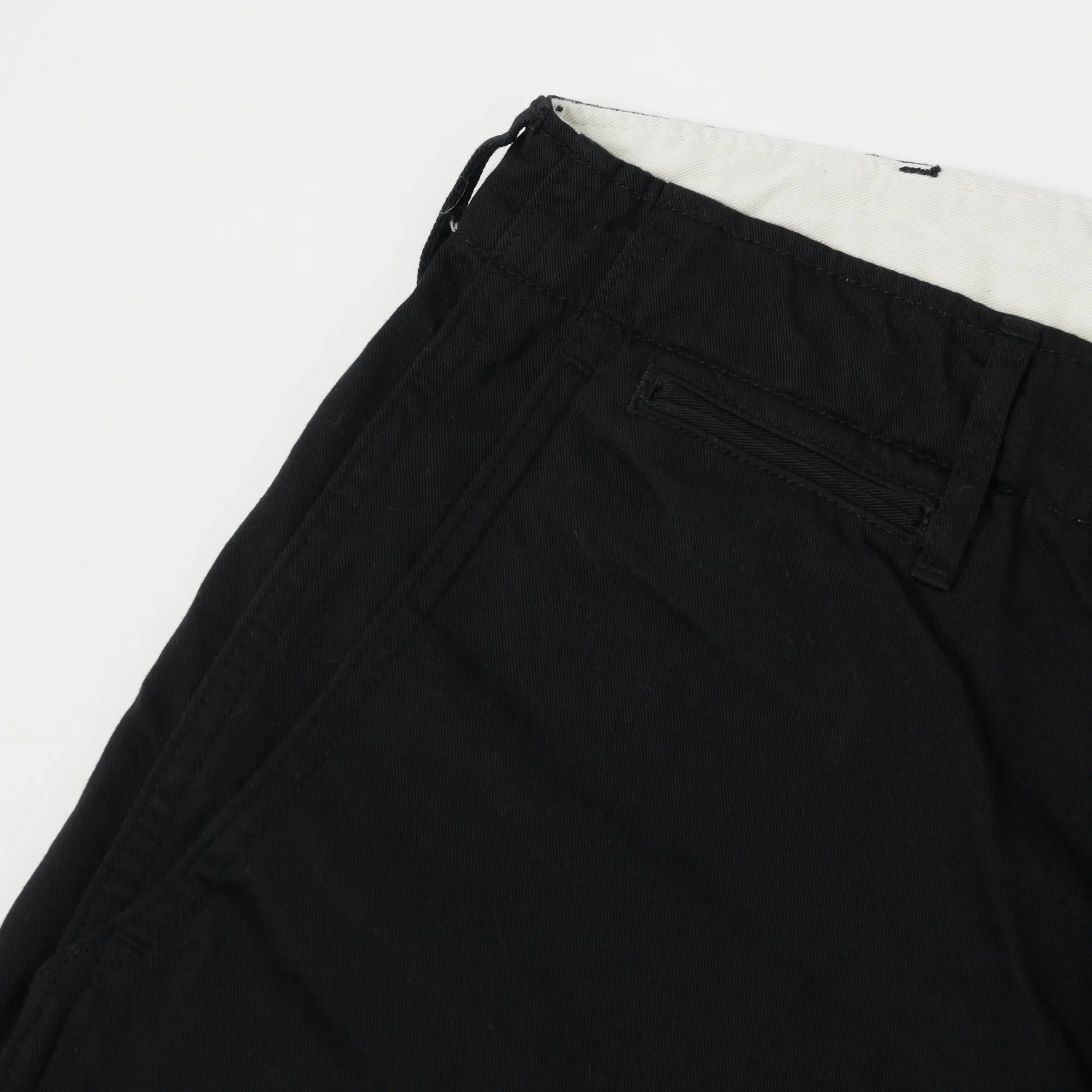 Full Count 1125 Chino Short - Black