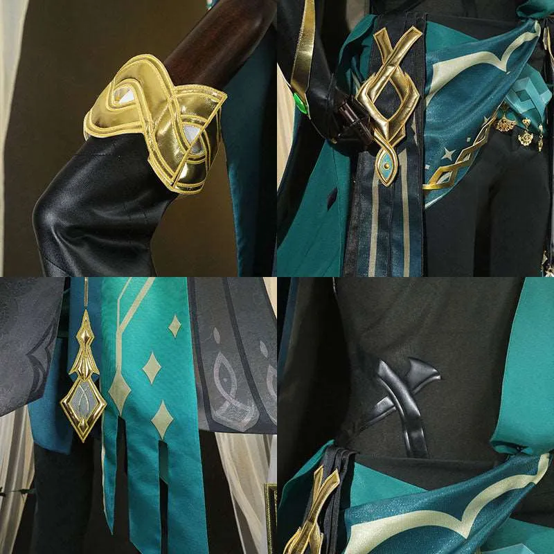 Genshin Impact Al-Haytham Al Haitham Halloween Cosplay Costume