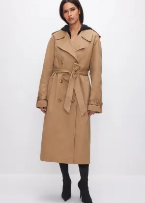 Good American Chino Trench Coat