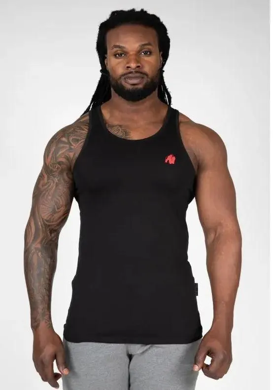 Gorilla Wear Adams Stretch Tank Top - Black