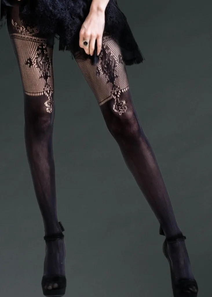 Goth Babe Fishnet Tights