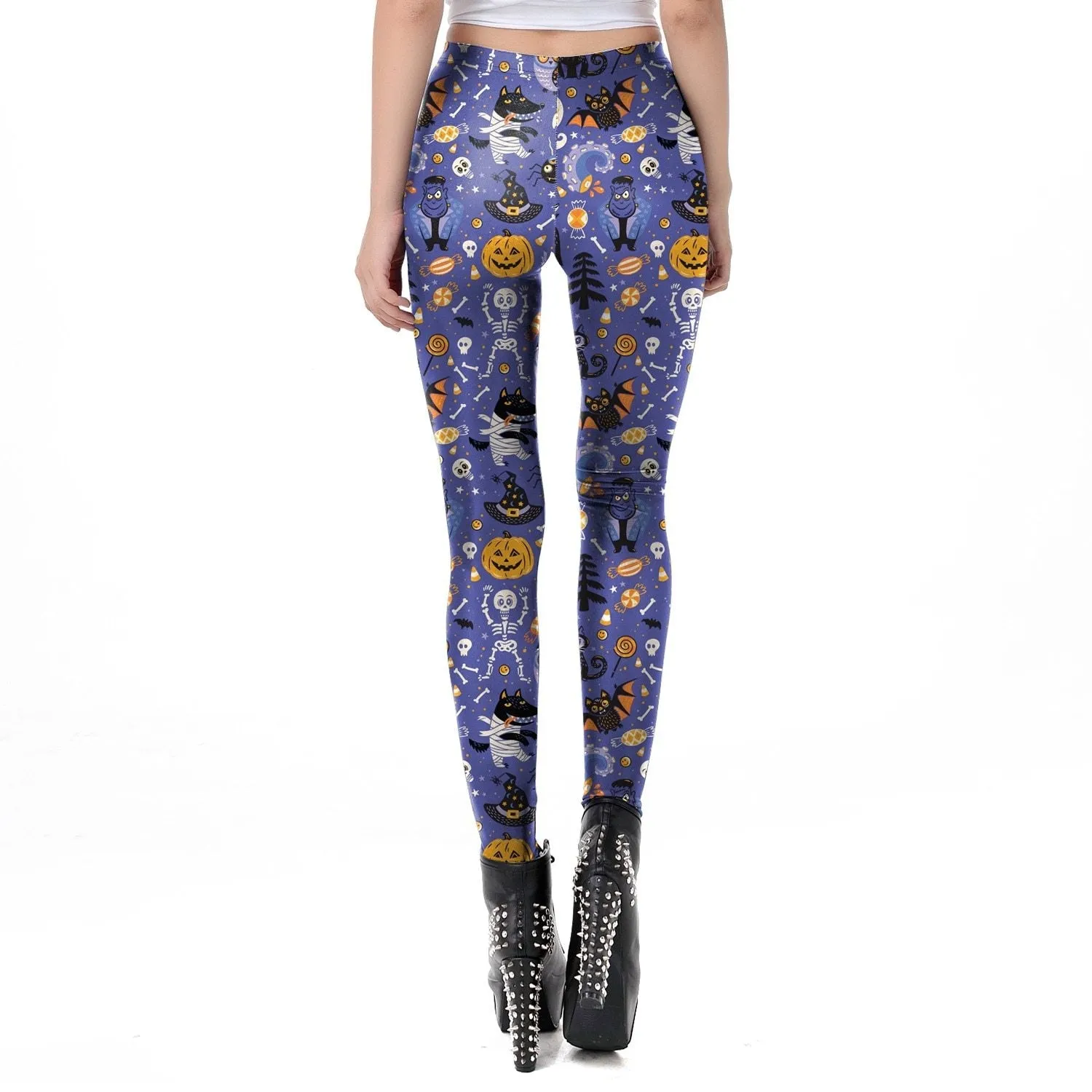 Halloween Collage Leggings