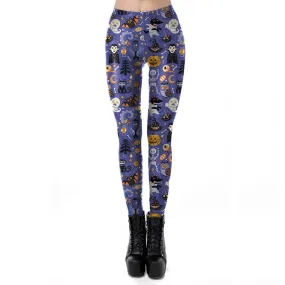 Halloween Collage Leggings