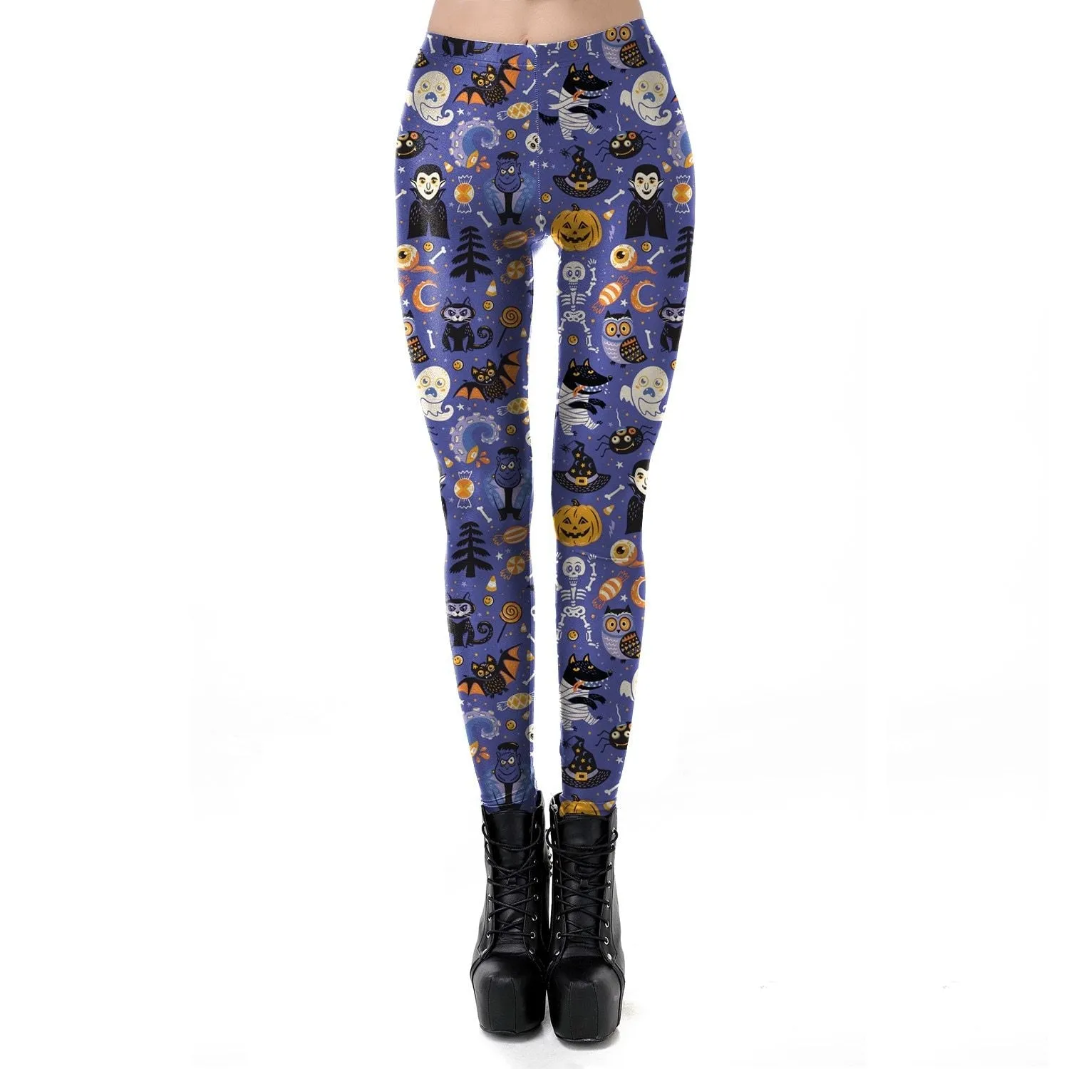 Halloween Collage Leggings