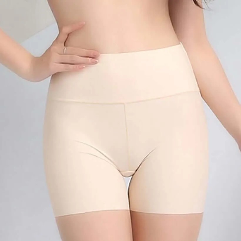 High Waist Women's Skirt Shorts Boxer Panties Girls Safety Briefs Boyshort Underpants Tights Slim Lingeries Short Pants Summer