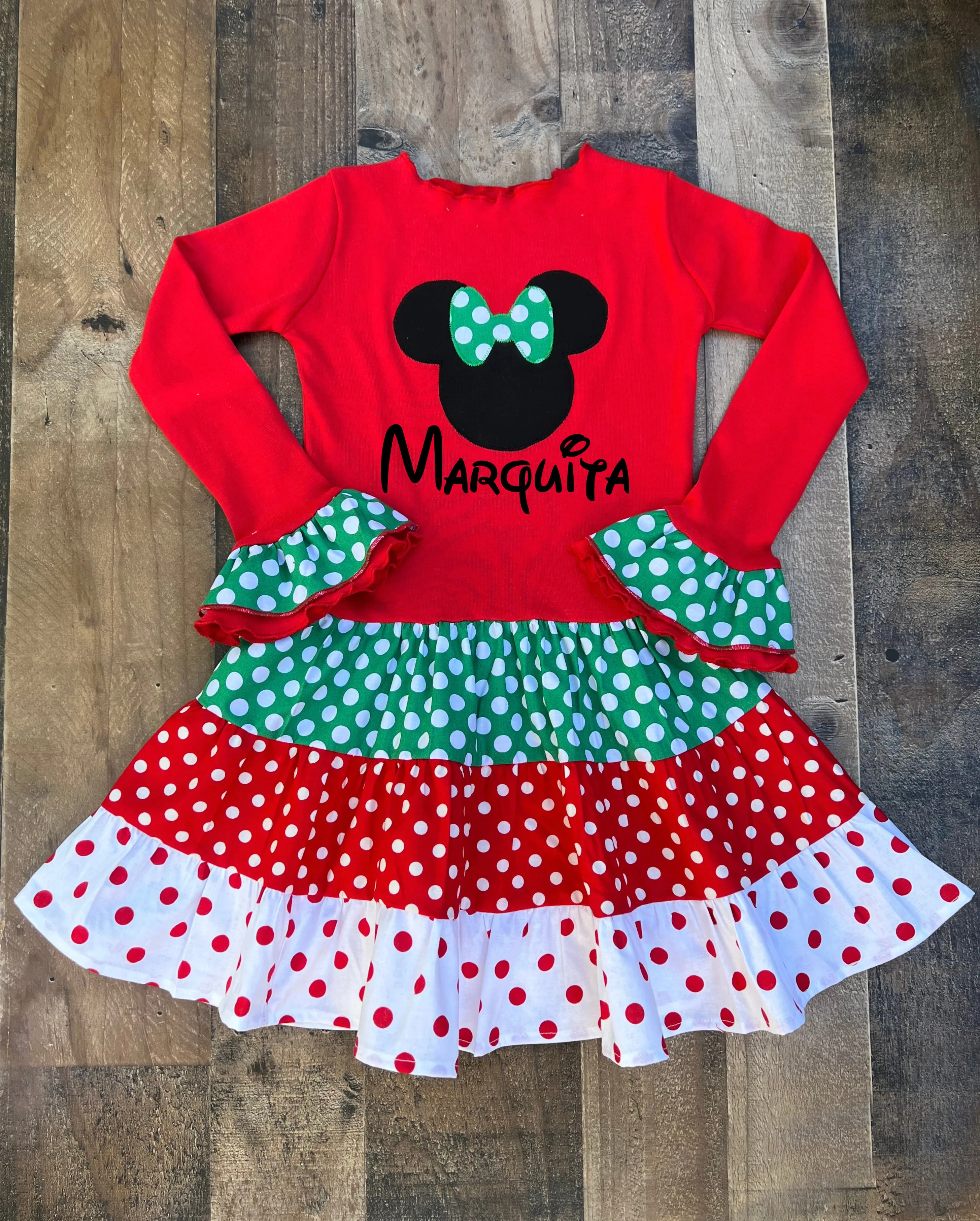 HolidayMinnie Mouse Dress Dress