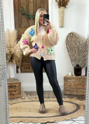 I Can Buy Myself Flowers Chunky Knit Cardigan