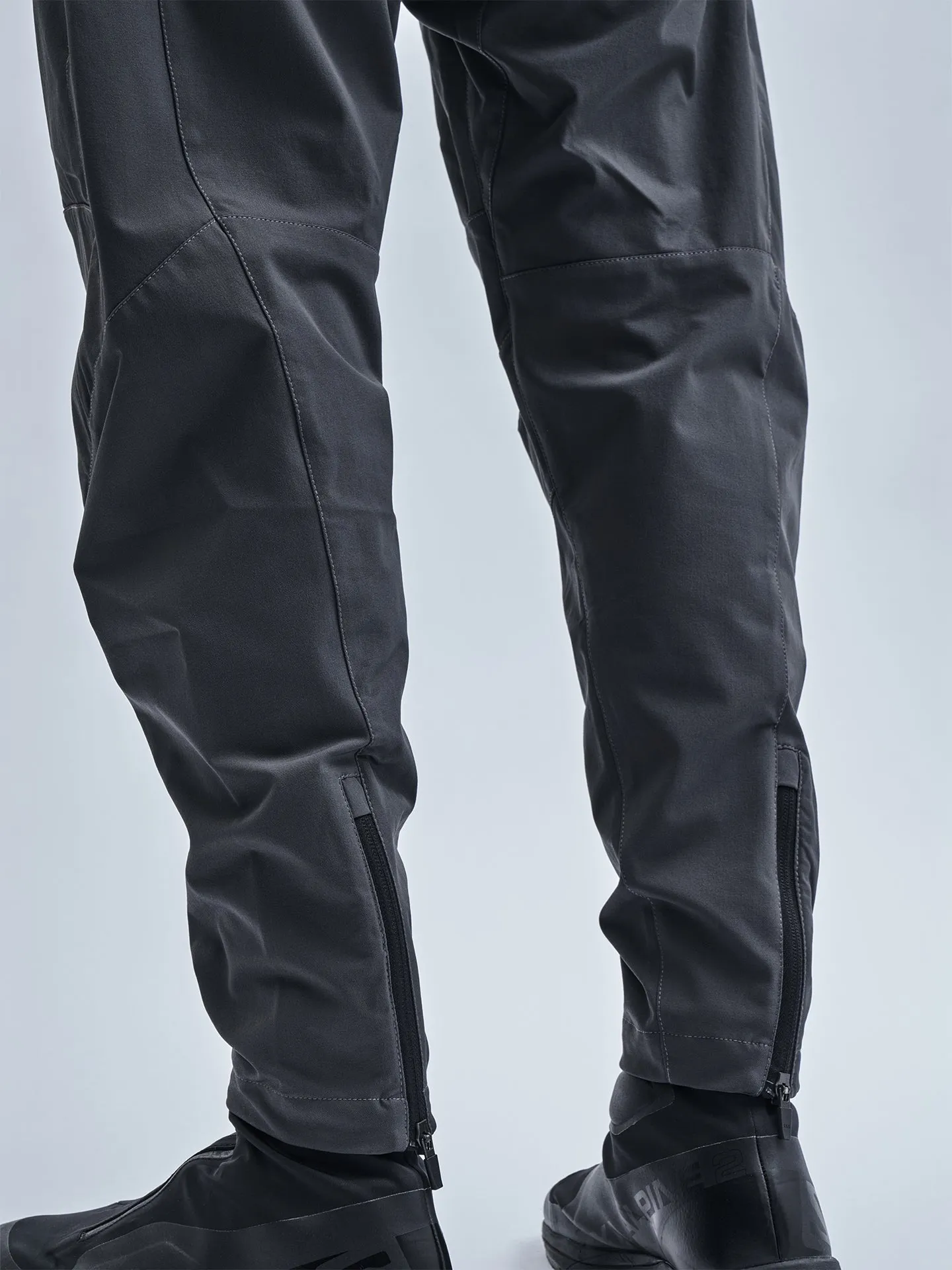 ihes articulated pants schoeller dryskin iron grey