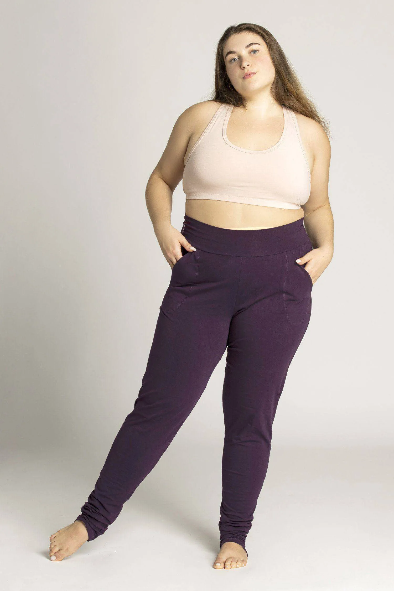 I'mPerfect Organic Cotton Extra Long Slouchy Pants 35%off