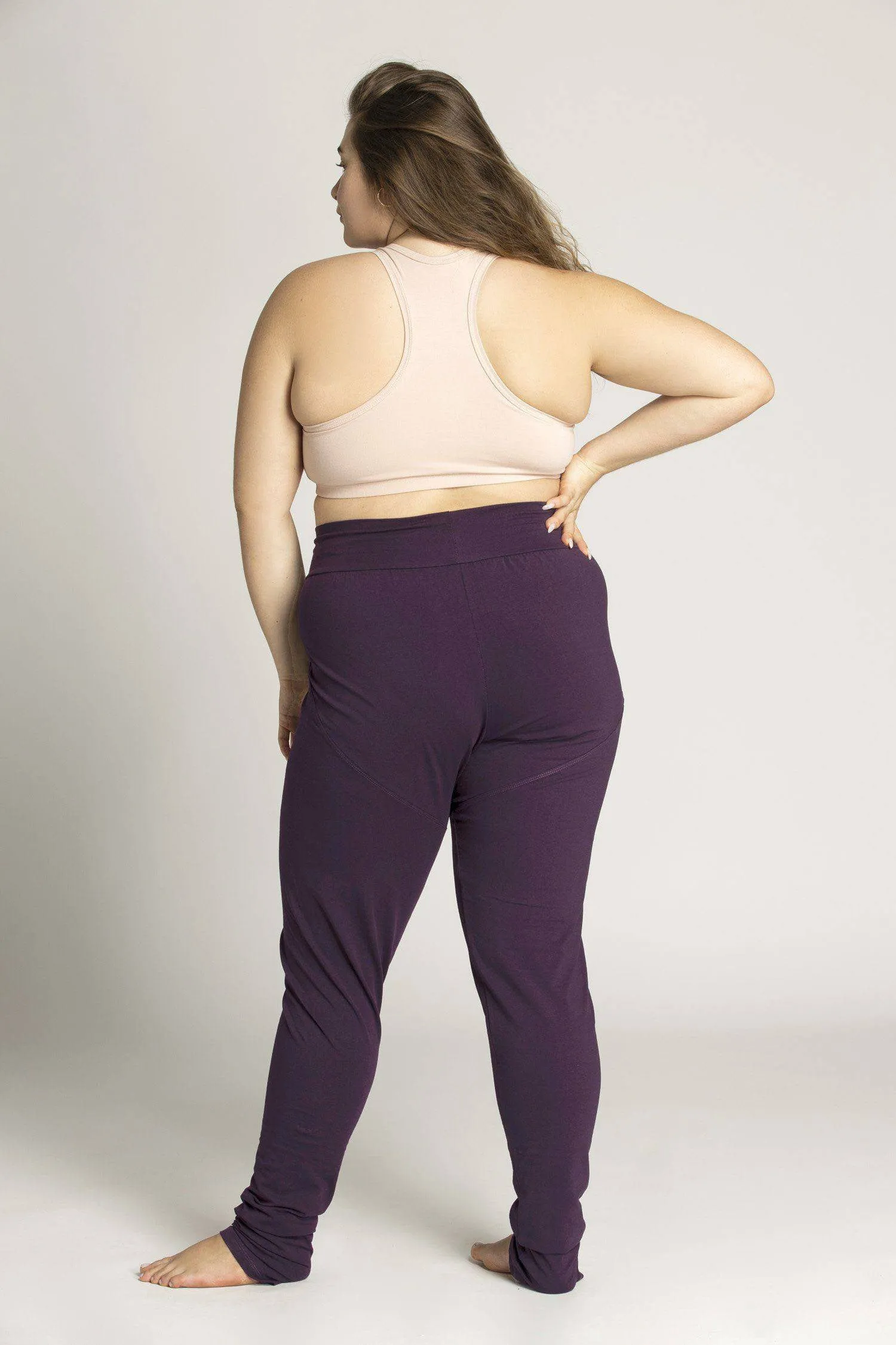 I'mPerfect Organic Cotton Extra Long Slouchy Pants 35%off