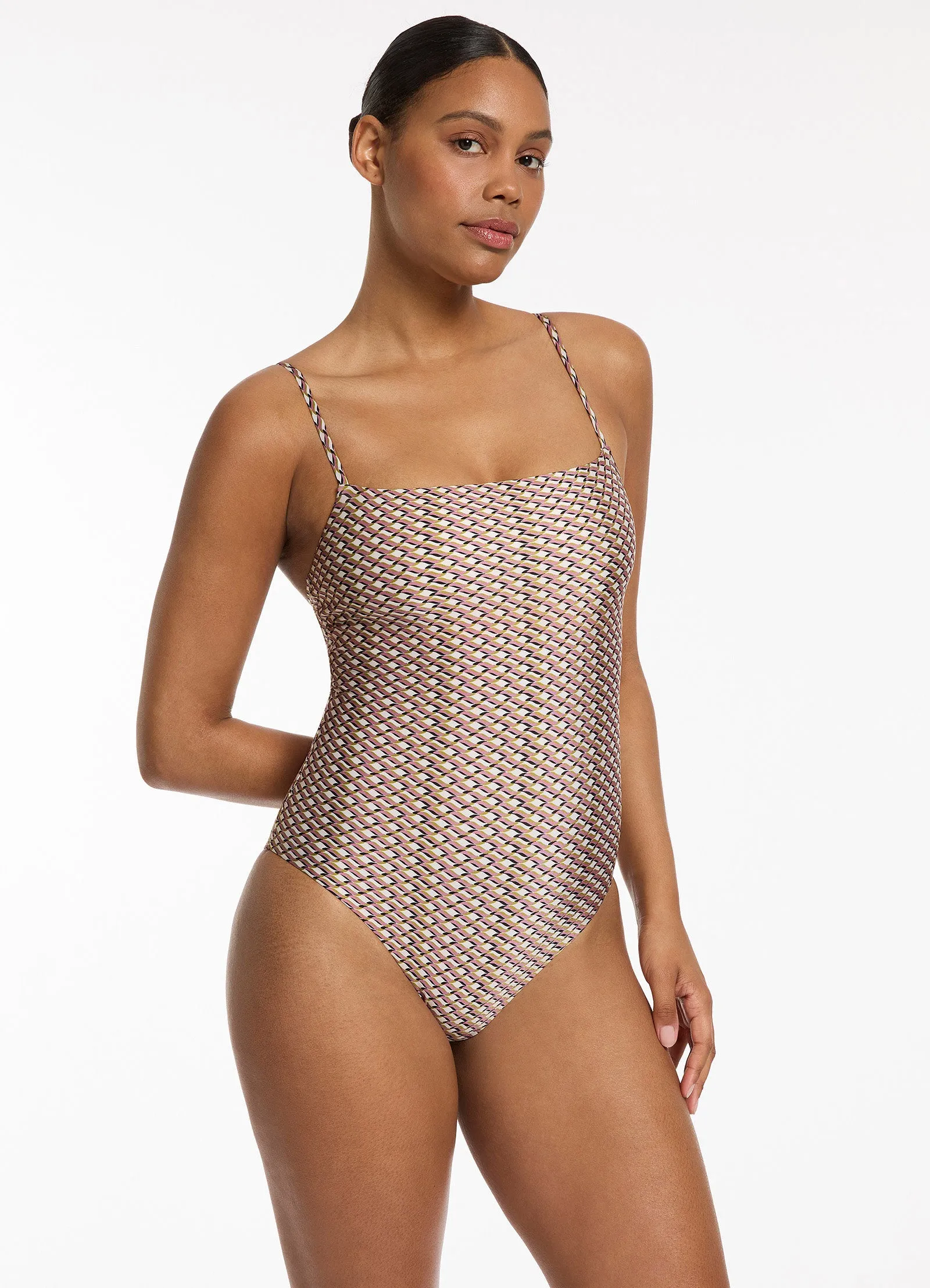 Infinity Minimal Tank One Piece - Kelp