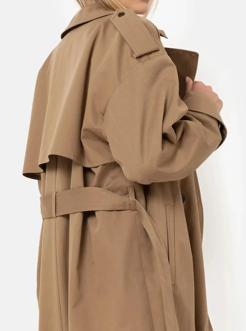 JAMES TRENCH COAT | CAMEL