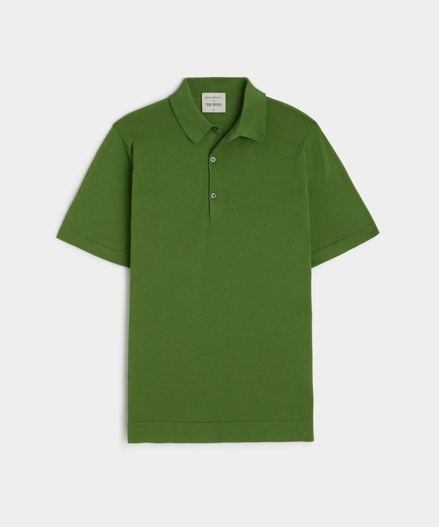 John Smedley Mycroft Polo in Olive