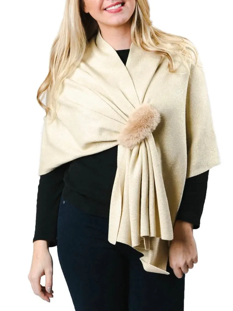 Katie Fur Wrap - 8 Colors