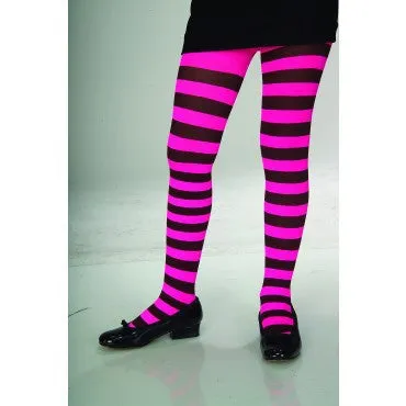 Kids Striped Tights - Various Colors