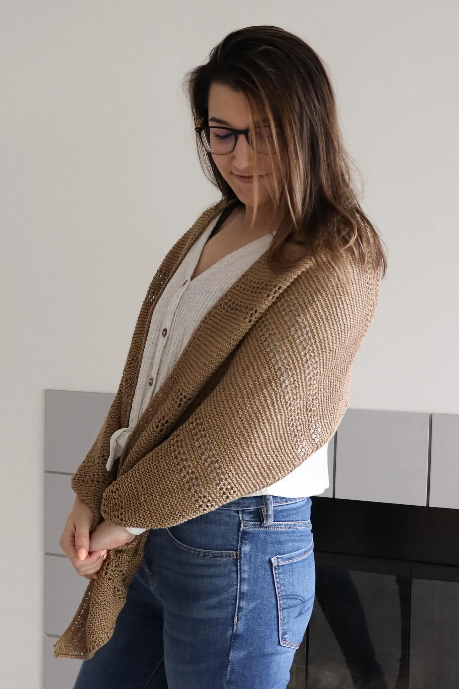 Knit Kit - Fancy Fall Shawl