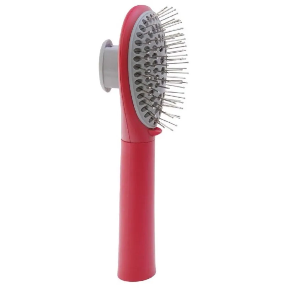 Le Salon Essentials Self-Cleaning Dog Pin Brush