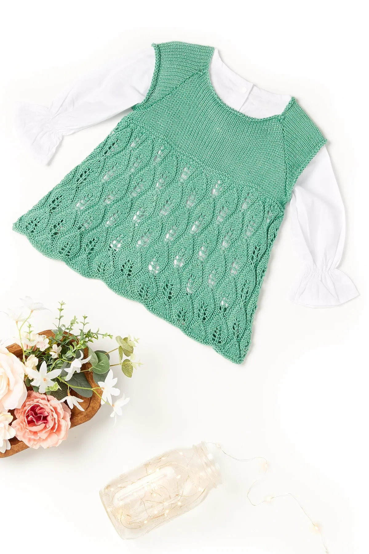 Leaf Lace Dress