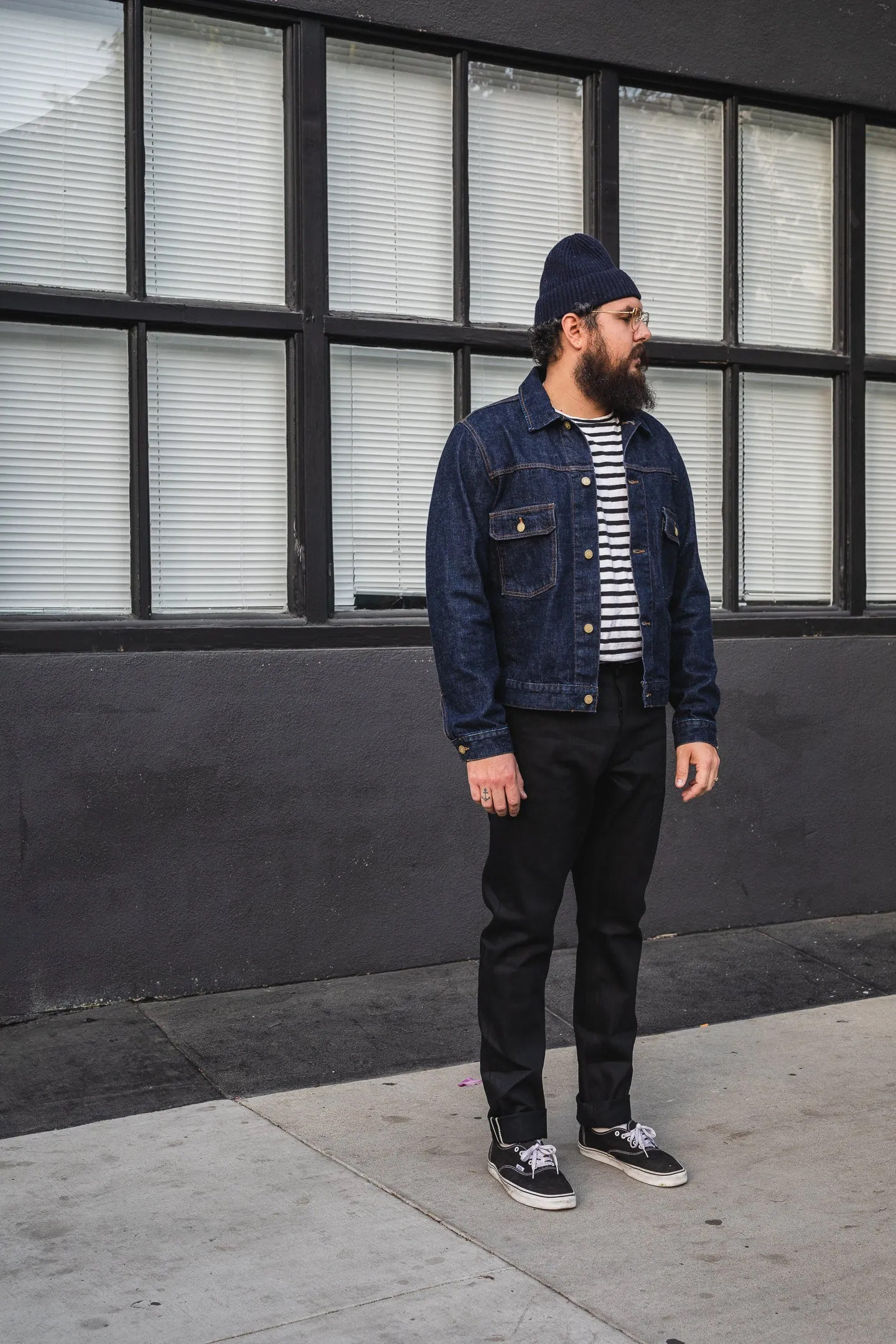 Left Field NYC - Atlas Fit - 15oz Black Maria