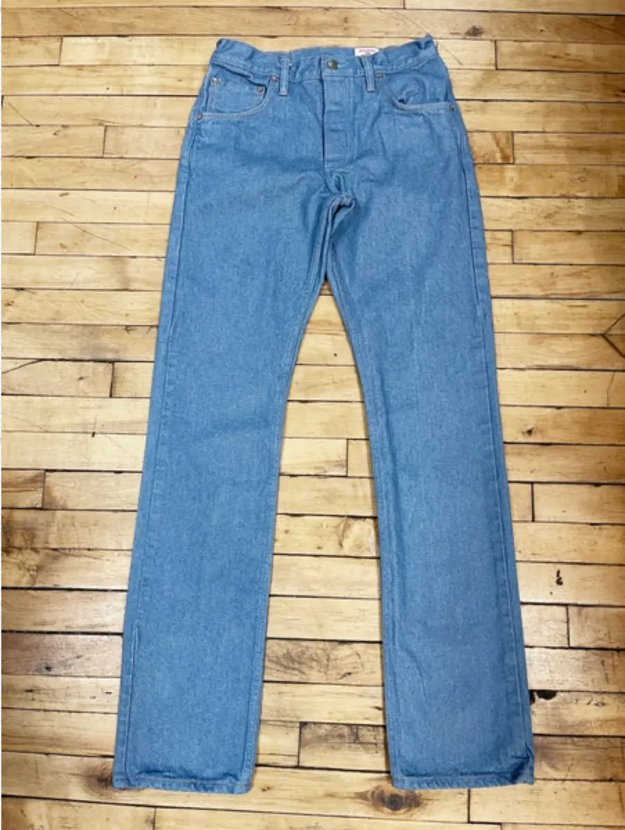 Leftfield NYC Greaser Mt Vernon Mills Rodeo Blue Denim (Cowboy Fit)