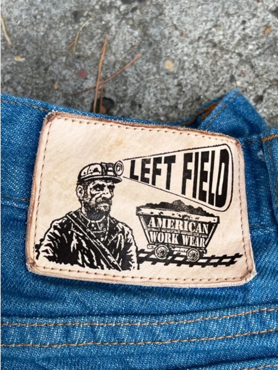 Leftfield NYC Greaser Mt Vernon Mills Rodeo Blue Denim (Cowboy Fit)