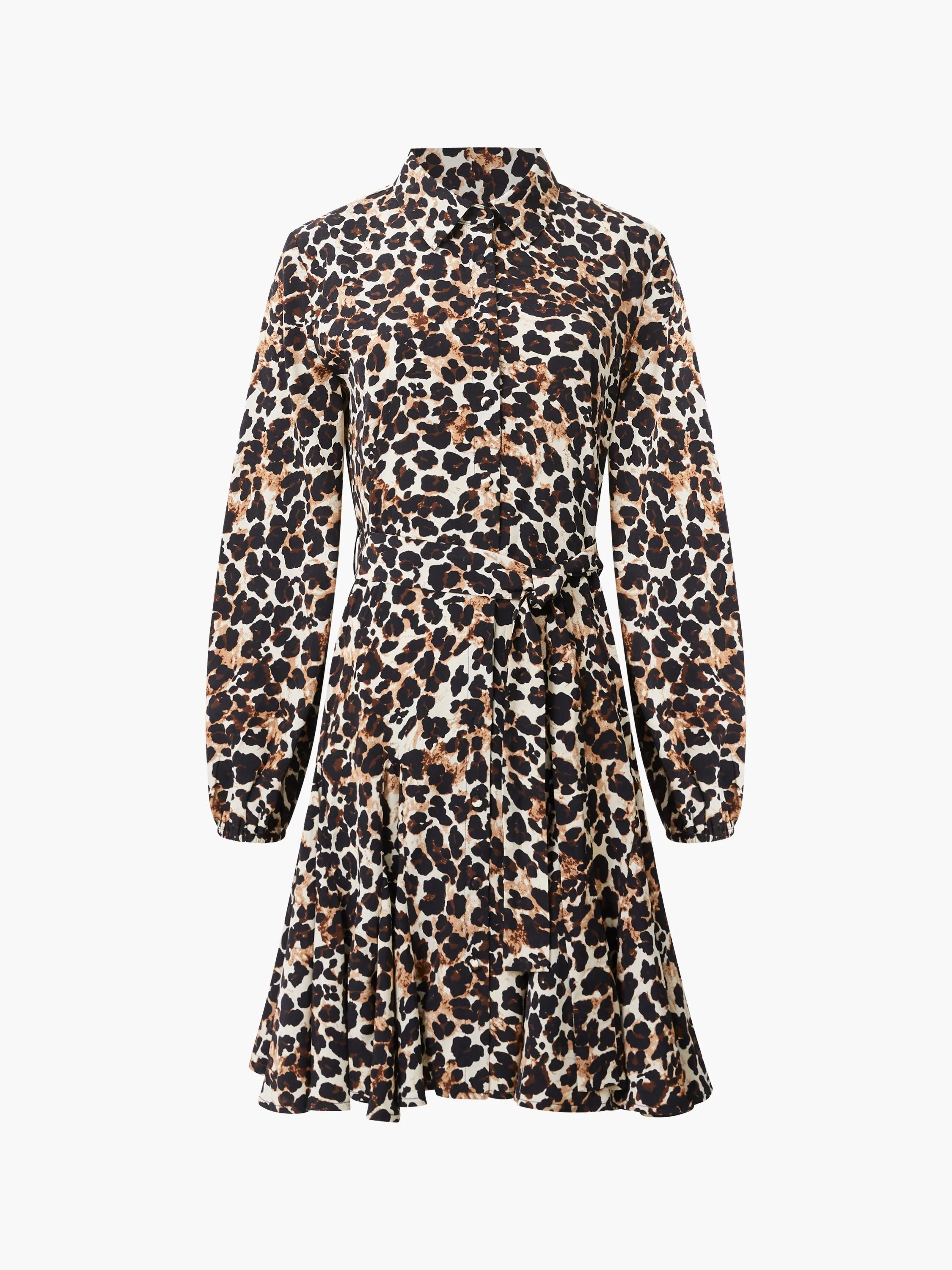 Leopard Print Swing Dress