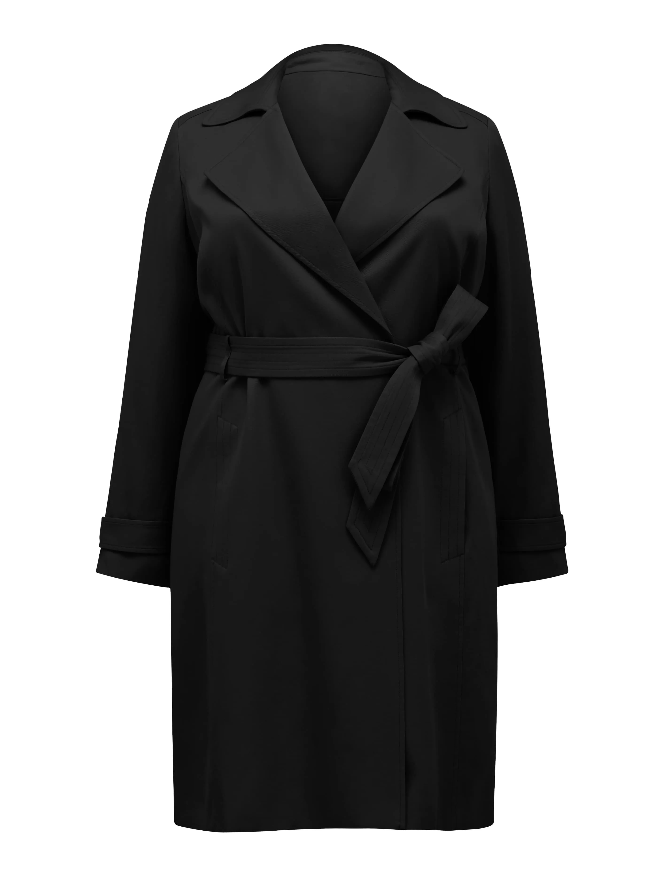 Lettie Soft Curve Trench Jacket