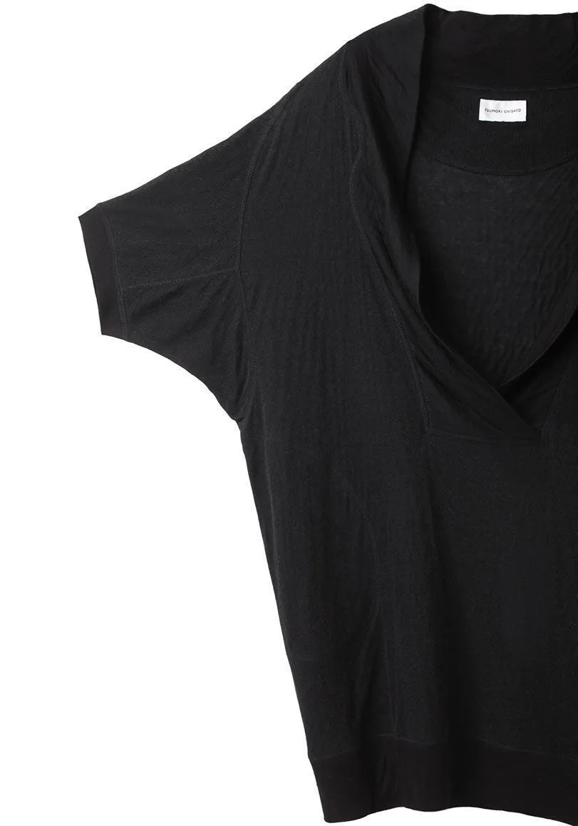 Low V-Neck Tunic