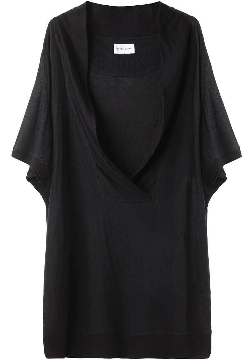 Low V-Neck Tunic