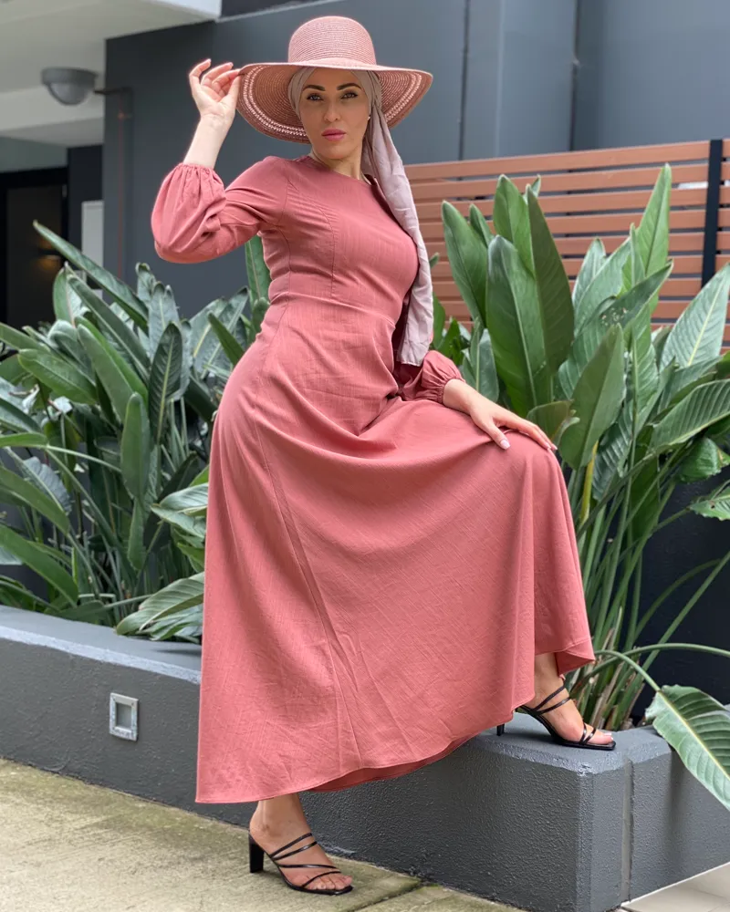 Lydia Linen Maxi