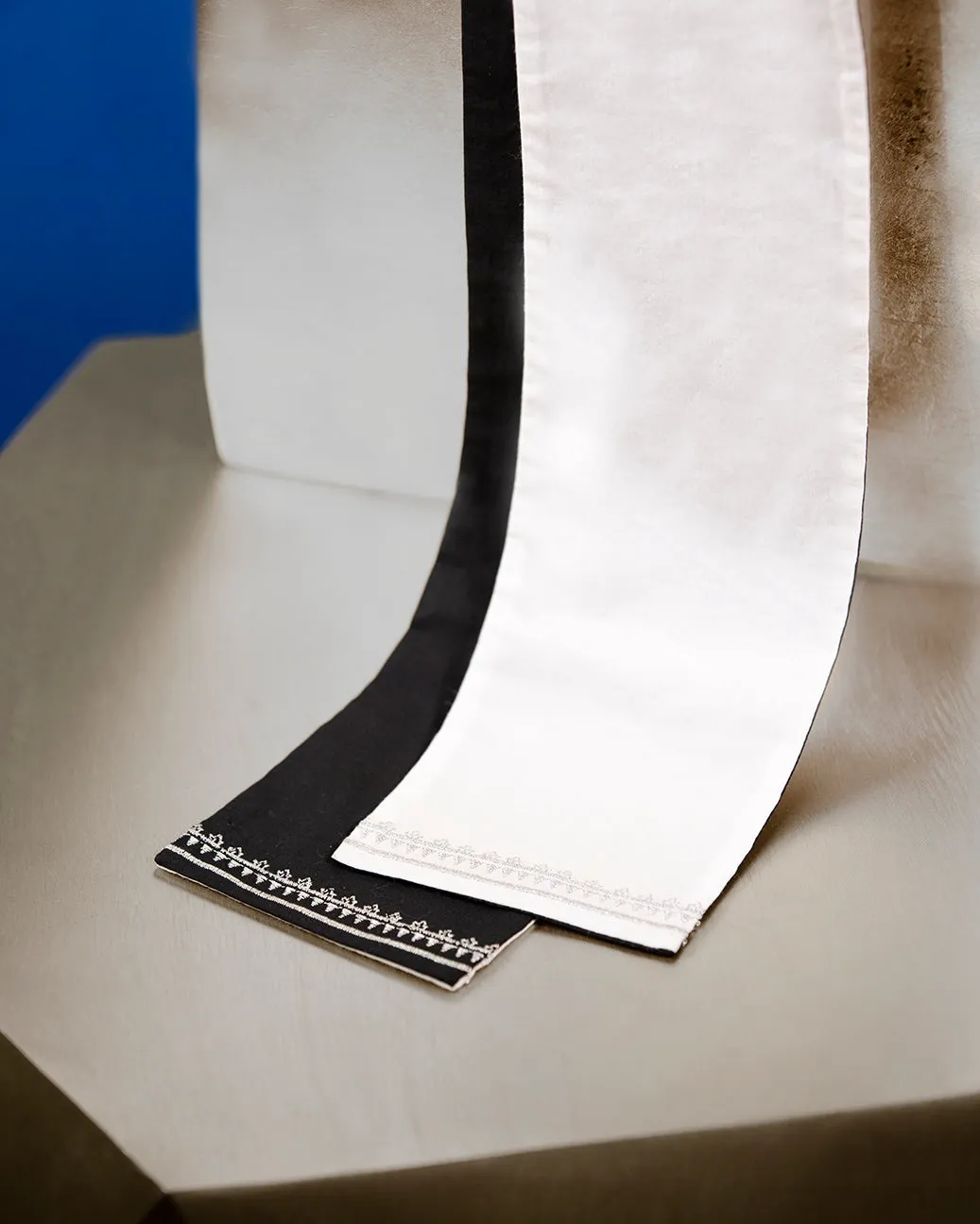 Maharani Reversible Tuxedo Sash Belt