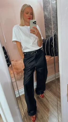 'Mason' Pant in Leather