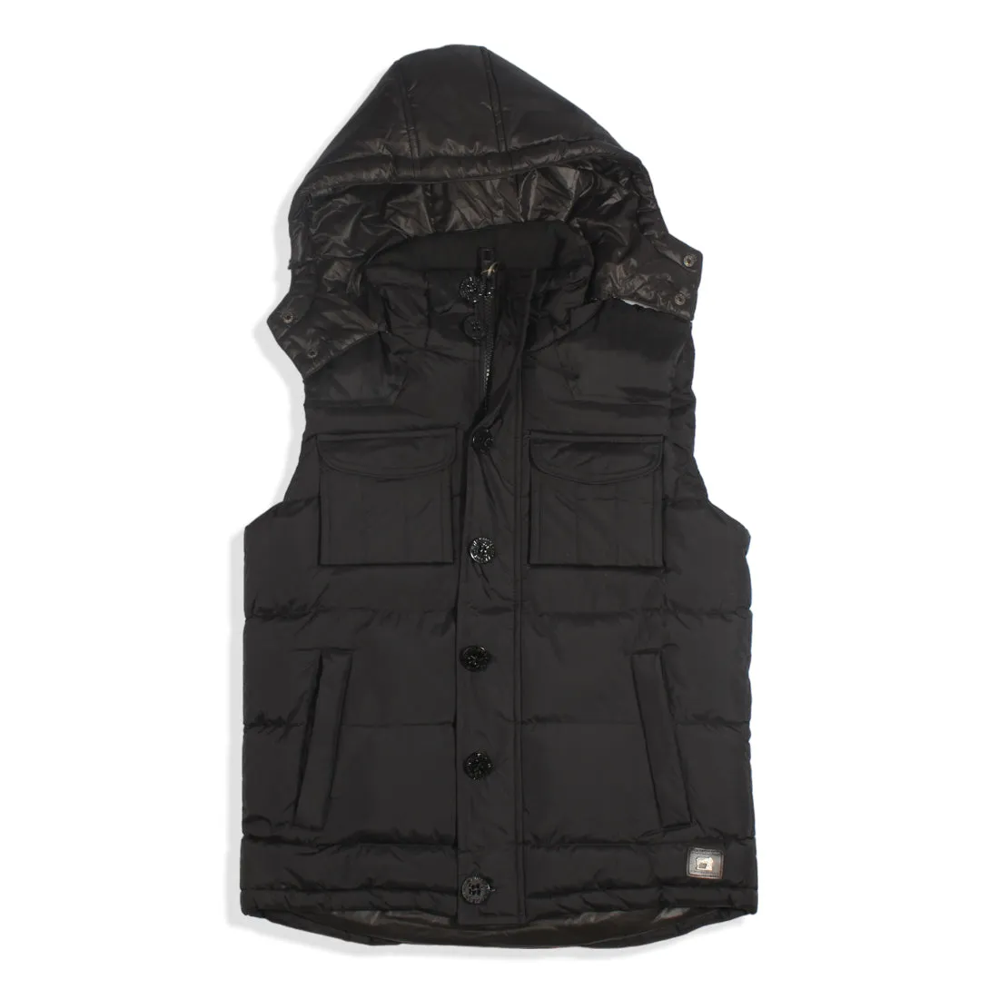 Men Warm winter vest with hoodie -8696