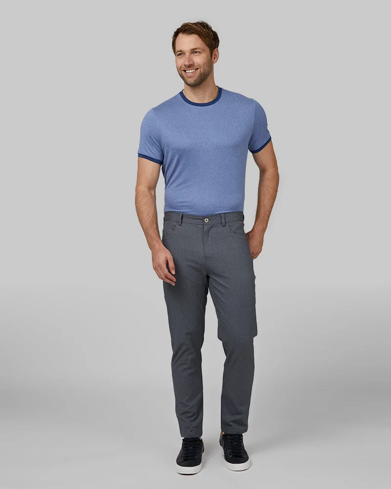 MEN'S 5-POCKET STRETCH WOVEN PANT