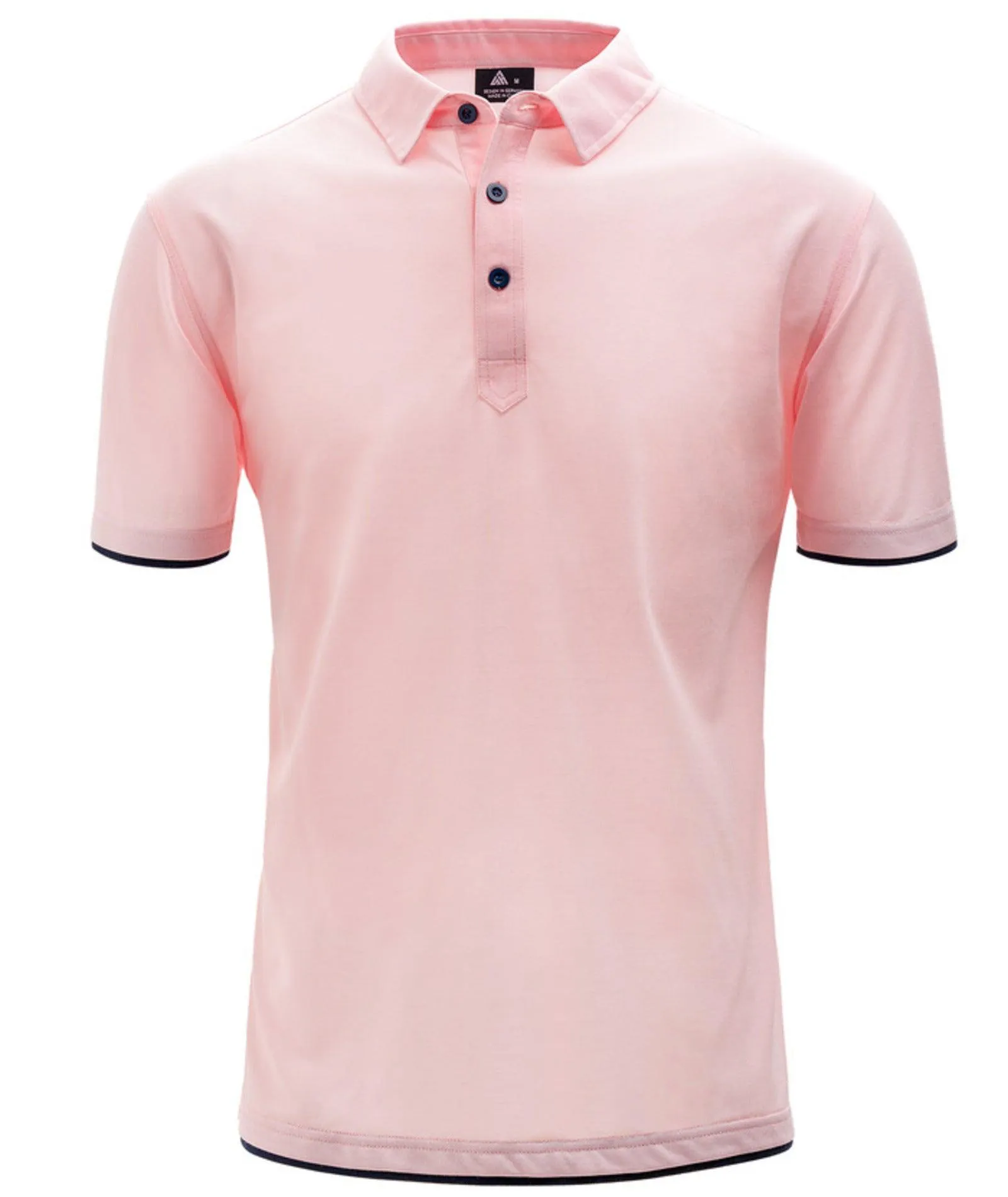 Men's Button Up Slim Fit Golf Polo Shirt-ZPK000910